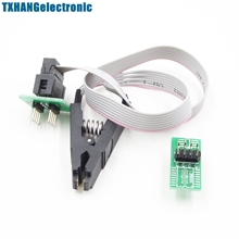 SOIC8 SOP8 Test Clip For EEPROM 93/25 /24Cx in-Circuit Programming + 2 Adapters 2024 - buy cheap
