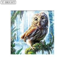 Diamond Embroidery Animals Full Square Diamond Painting Owl Paintings From Crystals Rhinestones Mosaic Garden Decoration  XY1 2024 - buy cheap