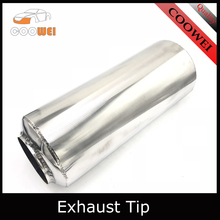 ID:51mm(2")/63mm(2.5")/76mm 3" L:290mm Universal  Stainless Steel Car Exhaust Tip Muffler Pipe Connect Link Pipe 2024 - buy cheap