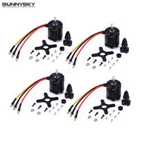 SunnySky-Motor sin escobillas para cuadricóptero, Motor Servo OSD ESC para avión a control remoto, X2820, 800KV, 920KV, 1100KV, 4 juegos por lote 2024 - compra barato