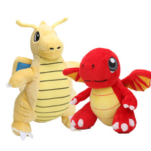 16.5cm /22cm Hot Game Dragonvale plush toys Fire Red Dragon Dragonite plush stuffed toys doll 2024 - buy cheap