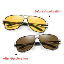 Photochromic Sunglasses Men Retro Aluminum Magnesium Pilot Polarized Aviation Night Vision Glasses For Men's Chameleon Eyewear 2024 - buy cheap