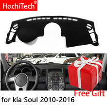 For kia Soul 2010-2016 Right and Left Hand Drive Car Dashboard Covers Mat Shade Cushion Pad Carpets Accessories 2024 - buy cheap