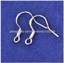 200PCS/Lot  Making DIY Jewelry Design Hook Earrings 15mm 925 Sterling Silver  Fish Hooks Accessories For Women Earring 2024 - buy cheap