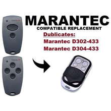 Marantec d302, d304 433mhz porta da garagem/porta de substituição controle remoto duplicador bonito 2024 - compre barato