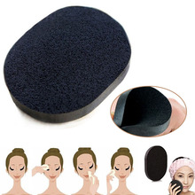 Esponja de limpeza facial de carvão de bambu, esponja de lavagem profunda para rosto, maquiagem, base 2024 - compre barato
