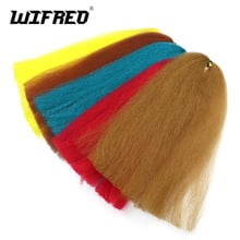 Wifreo Soft and Pluff EP Streamer Fiber Minnow Fly Tying Material Olive White Red Yellow Color 2024 - buy cheap