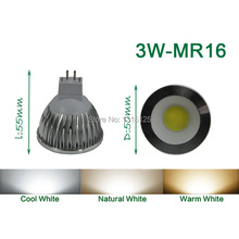 4 шт./лот мощный светодиодный прожектор COB, 3 Вт COB MR16 Light,3200K Теплый/естественный/холодный белый свет лампа + бесплатная доставка 2024 - купить недорого