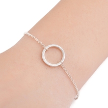 Geometric Circle Bracelets Bangles for Women Girls Minimalist Round Jewelry Party Accessories Pulseras Mujer 2024 - buy cheap