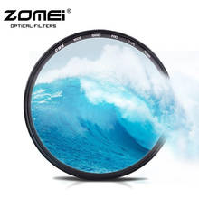 Zomei 49mm/52mm/55mm/58mm/62mm/67mm/72mm/77mm/82mm CPL Circular Polarizer Polarizing Filter for Canon Nikon Sony Fuji Leica 2024 - buy cheap