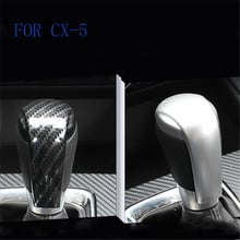 Gear Shift Knob Head Cover Trim Car Accesorries  Mazda CX5 CX-5 2017 2024 - buy cheap