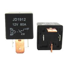 JD1912 Universal  Waterproof Car Relay Long Life Automotive Relays Normally Open 12V 80A 4Pin DC AMP SPDT 2024 - buy cheap