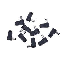 10x 2.1mm x 5.5mm Male Plug Right Angle L Jack DC Power Connector 2024 - buy cheap