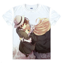 GOSICK-Camiseta de Victoriano de Blois, camisetas personalizadas de Anime, ropa de regalo de dibujos animados, Camisetas estampadas Kawaii, ropa de moda a 2024 - compra barato