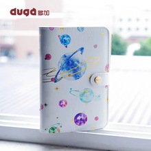 Yiwi A6 PU binder Planet notebook Diary Schedule book planner diary Loose-leaf binder cute School supplies 2024 - buy cheap