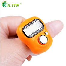 SILITE Running Pedometer 5 Digit Mini LCD Electronic Digital Golf Finger Hand Ring Tally Counter Fitness Watch Step Counter 2024 - buy cheap