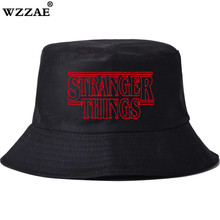 Sombrero de cubo de Stranger Things Unisex, gorro de pescador estilo Hip Hop, informal, para playa, Panamá, novedad de 2020 2024 - compra barato