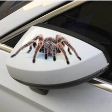 Adesivo de carro 3d animais para choque, spider gecko escorpiões para hyundai santa fe i40 creta tucson hb20 ix20 ix25 2024 - compre barato