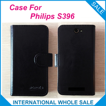 6 Colors Hot! For Philips S396 Case, High Quality Leather Exclusive Cover For Philips S396 Case Tracking 2024 - buy cheap