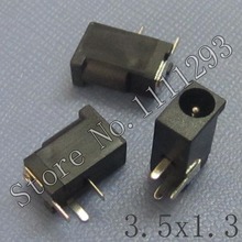 20pcs/lot 3-pin DC Power Jack Connector for Tablet Router Flashlight etc 3.5x1.3mm 2024 - buy cheap