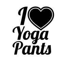 Pantalones de Yoga de My Heart, pegatina de chica divertida, Sexy, bonito embalaje de vinilo, pegatina de personalidad 2024 - compra barato