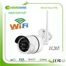 Marviosafer H.265 1080P 4MP 5MP Full HD wi-fi outdoor use Bullet IP Network Camera wifi ip camera  Good IR Vision Audio Onvif 2024 - buy cheap