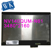 Free shipping NV140QUM-N61 NV140QUM N61 14.0''inch 4K Laptop LCD LED Screen 3840*2160 2024 - buy cheap