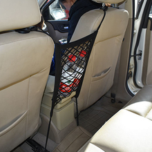 28x25cm universal car seat back storage mesh net bag for Mazda 2 3 5 6 CX5 CX7 CX9 Atenza Axela 2024 - buy cheap