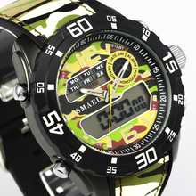 SMAEL-relojes deportivos de camuflaje para Hombre, Reloj masculino de pulsera con pantalla Dual militar, Digital, LED, informal 2024 - compra barato