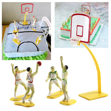 1 Set Basketball Sport Cake Decoration tools Birthday Party Decoration Accessories Kids Toy Home Decor DIY Gifts Cake Tools 2024 - buy cheap