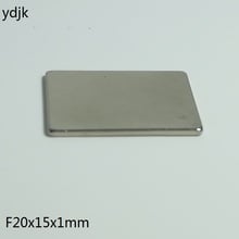 10pcs/lot Neodymium magnet 20*15*1  N38 Rectangular magnets f 20 x 15 x 1 Super Strong mm NdFeB magnets 20x15x1 2024 - buy cheap