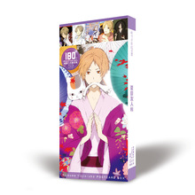 Natsume-Libro de amigos de Takashi Natsume, calcomanía de tarjeta postal de gato, artículo artístico, folleto, regalo, accesorios para Cosplay, nuevo 2024 - compra barato