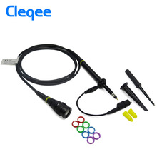 Cleqee-Sonda de osciloscopio P7100, 100mhz, BNC, tapa protectora, sonda de alcance X1/X10 DC-100MHz, 1 Uds. 2024 - compra barato