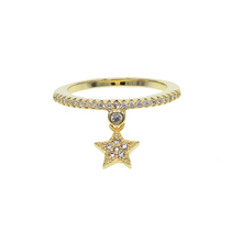 Женское кольцо с Луной и звездой, ослепляющее кольцо на палец, подарок на свадьбу, помолвку, 2019 2024 - купить недорого