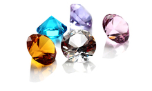 Diamante de cristal de pisapapeles de cristal de Color mezclado para Decoración de mesa de boda, decoración de eventos o fiestas 2024 - compra barato