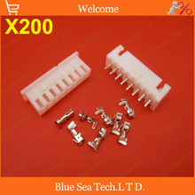 200 sets 8 Pin XH 180 angle Pin Connector 2.54mm XH-8P Kits for PCB/Automotive/electronic circuit ect.Free Shipping 2024 - buy cheap