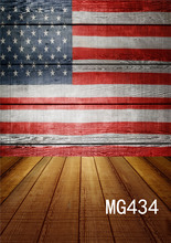 Polyester Wood Board American Flags Colors Washable No Crease Backdrop Background Photography Studio Prop Photographic Seamless 2024 - buy cheap