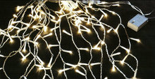 Cortina de luz de natal com 96led, cordão de luz para casamento, natal, festa, com cauda fêmea/macho, 3.5 v, 220 m 2024 - compre barato