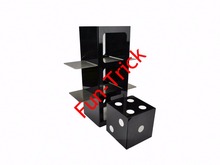 Dice Thru Steel Board -- Magic Trick , Stage Magic 2024 - buy cheap