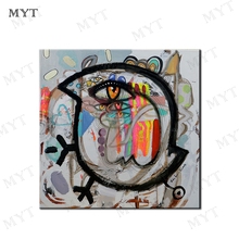 MYT-imágenes abstractas de arte de pared, pinturas al óleo sobre lienzo, arte para decoración del hogar, pintura de pared, imagen pintada a mano, sin marco, envío gratis 2024 - compra barato