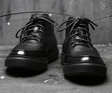 Botas de piel auténtica con punta redonda para hombre, zapatos de estilo inglés, informales, envío gratis 2024 - compra barato