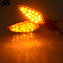 Luz LED de señal de giro para motocicleta, fabricante lateral para Honda, Yamaha, Kawasaki, Suzuki, HP4, R1200GS, F800GS, 18V, 2 uds. 2024 - compra barato
