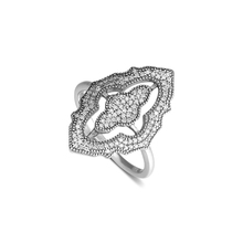 CKK 925 Sterling Silver Sparkling lace Rings For Women Original Fashion Jewelry Making Anniversary Gift 2024 - buy cheap