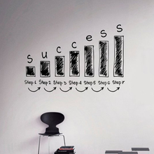 Motivation Quote Success Wall Decal Inspiration Wall Sticker Wall Sayings Home Interior Wall Graphics Office Decor H448 2024 - buy cheap