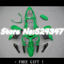 Комплект обтекателей для мотоцикла Nn-NEW ABS для KAWASAKI Ninja ZX-9R 00-01 ZX9R green)ZX 9R 00 01 2000 2001 комплект обтекателей для ниндзя 2024 - купить недорого
