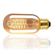 1pc Edison Bulb Dimmable T45 40W E27 Retro Decorative Warm White Color Filament Vintage Ampoule Incandescent Bulb Edison Lamp 2024 - купить недорого
