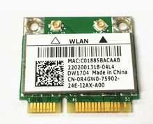 Wholesale For Dell 3442 3441 3542 5420 7420 P33G N421R 5425 DW1704 Wifi for Bluetooth 4.0 Wireless Half Mini Pcie Card 2024 - buy cheap