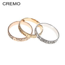 Cremo Filled Rings Women Interchangeable Copper Ring 3 Colors Base Accessories Combination Bague Acier 2024 - buy cheap