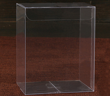 Caixas de plástico pvc transparente para embalagem, caixa de plástico transparente para presentes, chocolate, doces, cosméticos, bolo, artesanato, caixa de pvc transparente com 30 peças 8*10*15cm 2024 - compre barato