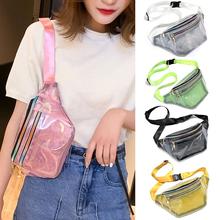 Fashion Waist Bags Women Fanny Pack Female Belt Bag Waist Packs Transparent Belt Wallet PVC Chest Bag Phone Pouch 2024 - buy cheap